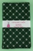 Fat Quarter - P251 Christmas - Snowflakes - Green